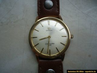 omega vintage seamaster 600 goldplated 40 microns 