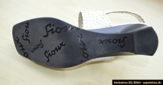 Sioux Damen Schuhe, weiß, Größe 4 1/2 (37)