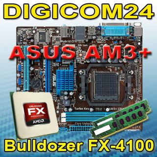 Bundle AMD Bulldozer FX 4100 4x3,60GHz+8GB DDR3+ASUS Mainboard