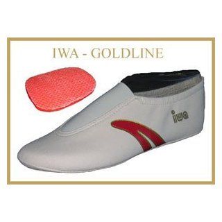 IWA Kunstturnschuhe 402 creme rot