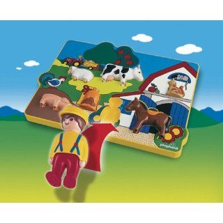 PLAYMOBIL® 6746   1.2.3   Spielpuzzle Bauernhof Spielzeug