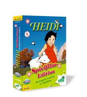 HEIDI SPIELFILM EDITION  KOMPLETTE GESCHICHTE 3 DVD/NEU