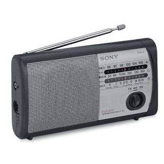 Sony ICF 403S tragbares Radio grau Heimkino, TV & Video