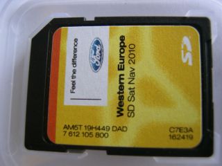 Ford Navigation SD Card Western Europe AM5T 19H449 DAD Neupreis 160