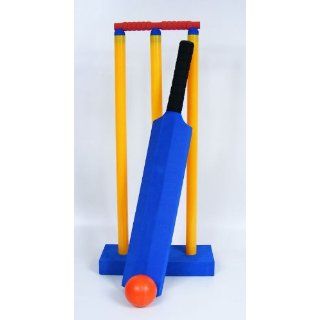 Fun Sports Cricket Soft gesetzt. Schläger, Ball und Stümpfen 