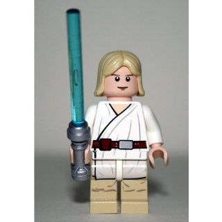 LEGO Star Wars Minifigur   Luke Skywalker mit blauem Laserschwert