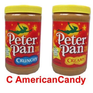 2x Peter Pan Peanut Butter 462g USA Erdnussbutter 2 Sorten (11,89