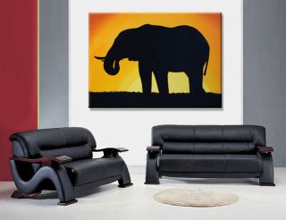 Africa Elefant Afrika Bilder Modern POP ART Bild XXL