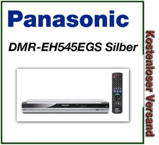 Panasonic DMR EH545EGS Silber DVD Recorder, intgr. Festplatte (160GB