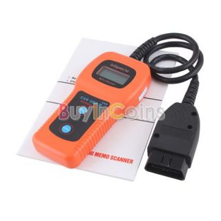 U480 CAN OBDII/OBD2 Car Diagnostic Tool Memo Scanner USB Cable Fault