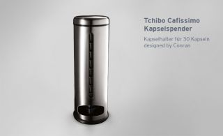 Tchibo Cafissimo Kapselspender Kapselhalter für 30 Kapseln designed