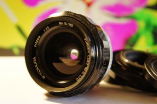 KOMURA 28mm F3.5 W WITH SCREW M42 ADAPT ELL SP LENS MADE IN HIGH