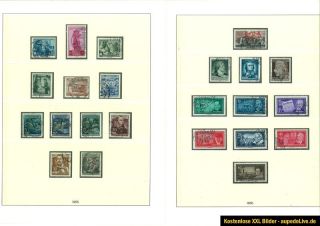 DDR Briefmarken Vordruckalbum DDR 1949   1962 Lindner