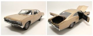 Chevrolet Impala SS 1967 gold, Modellauto 118 / Ertl