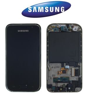 Samsung i9001 Galaxy S Plus LCD Display Front Komplettset Rahmen Touch