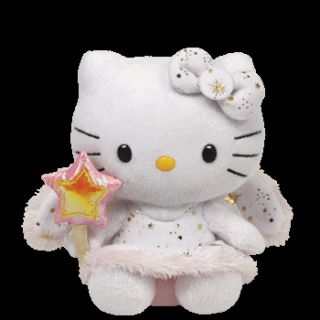 TY Beanie Angel Engel Hello Kitty Puppe