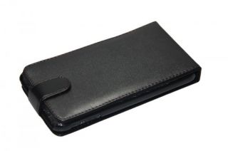 Flip Tasche für Samsung Galaxy Note N7000 schwarz von Telstar Etui