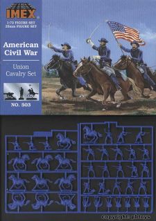 72 Figuren IMEX 503 ACW Union Cavalry Nordstaaten Kavallerie US