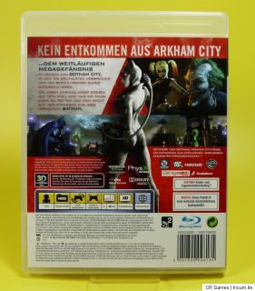 Batman  Arkham City   3D   wie neu   dt. Version   PS3 Spiel