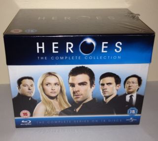 Heroes Series 1 4 ★ Complete Blu Ray Box Set ★ New and Sealed