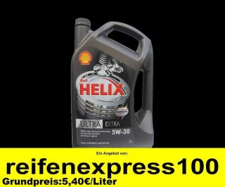 Helix Ultra Extra 5W 30 Motoröl VW Longlife 504 00+507 00 MB
