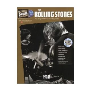 Rolling Stones Ultimate Drum Play Along Notenbuch +2CD