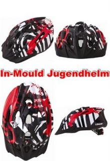 Fahrradhelm Limar 515 Jugendhelm Junior Radhelm Gr. 50 56 cm black red