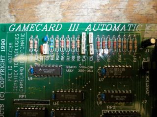CH Products GameCard III Automatic Board #509 016