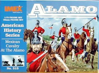 American History Series, Mex. Kavallerie Alamo, IMEX Figuren 172, Art