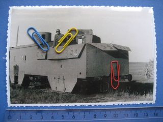 Foto/Photo 508,Panzer,Tank, WW2, Panzerzug, Bild von der 7.PD bei