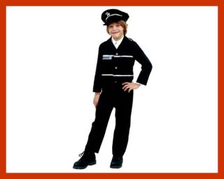 kl. Ordungshüter Polizist Polizei Karneval Fasching Kostüm 116 152