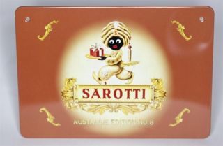 Sarotti Schokolade Nostalgie Blechschild No 8 Größe 16 x 11 cm Neu
