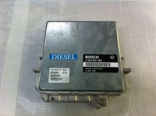 BMW E34 525 tds Diesel Steuergerät Motorsteuergerät Bosch 0281001183