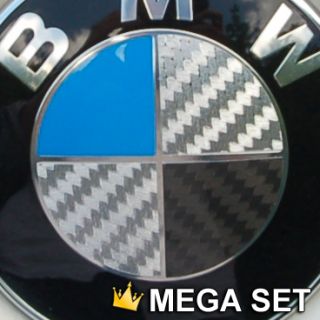 Emblem Aufkleber Ecken f. BMW 518 520 523 525 530 535
