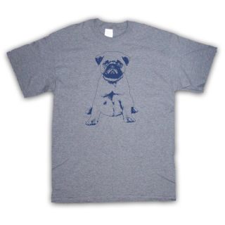 PUG PUPPY CUTE DOG RETRO GRAPHIC KIDS T SHIRT ALL COLOURS AND SIZES