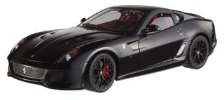 Ferrari 599 GTO schwarz met Elite 118