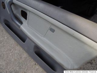 BMW E36 US M3 Cabrio Türpappen Türverkleidung Leder grau door panel