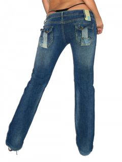 Sexy Damen Jeans Baggy Style Stretch Uded Destroyed Hot
