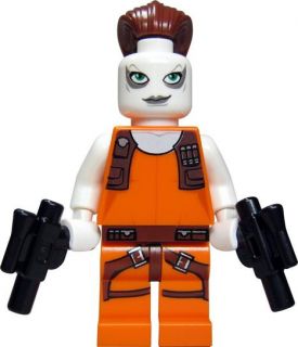 LEGO Star Wars Figur Head Hunter Aurra Sing (aus Bausatz 7930) + 2