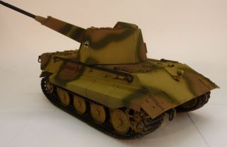 deutscher Flakpanzer E75 gebaut / German WWII heavy Tank E 75 built 1