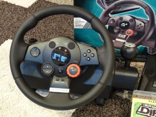Logitech Driving Force GT Lenkrad Playstation 3 inkl Grand Turismo 5