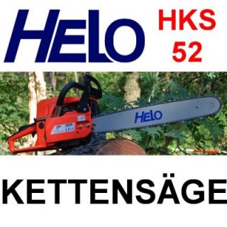 Helo Benzin Kettensäge HKS52 1,7 KW 2,3PS Motorsäge