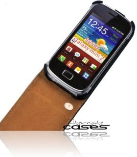 Premium Flip Style Handytasche für das Samsung Galaxy Mini 2   mit