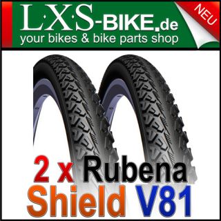 Shield V 81 Classic 22 26x1.75  47 559 Fahrrad Reifen schwarz clever