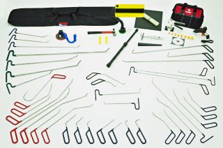 72 Teile   Profi Werkzeug Set Ausbeulen ohne Lackieren + Training