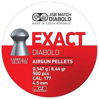 JSB Diabolos Exact Field & Target, Kal. 4,5 mm, 0,547 g, 500 Stk