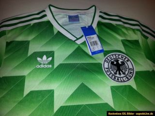 Original Adidas Retro Trikot Deutschland WM 1990   M   NEU + OVP DFB