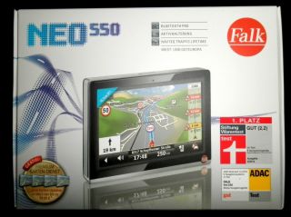 FALK Neo 550 Navigationsgeraet Neu OVP unbenutzt mit voller Garantie