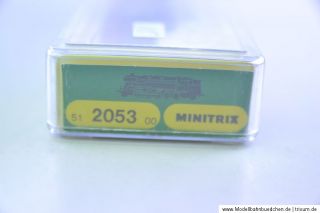 Minitrix 2053 – Dampflok BR 85 007 der DB, digital