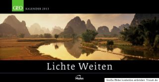 GEO Lichte Weiten Kalender 2013